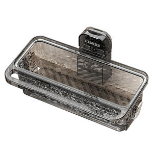 ที่วางของในครัวแบบติดผนังพร้อมถ้วยดูดสุญญากาศ Kemob ชั้นวางของอเนกประสงค์ขนาดใหญ่สำหรับเก็บฟองน้ำ ผ้าเช็ดจาน ใยขัดหม้อ - Product Image 4