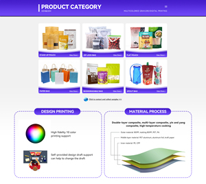 Khóa Zip khóa doypack đứng lên túi rõ ràng trong suốt nhựa Snack thực phẩm đóng gói túi với dây kéo - Product Image 6