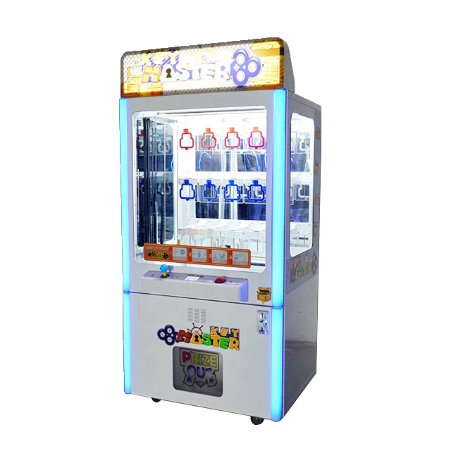 Ticket Keymaster Arcade Game Machine with Various Interesting Gifts Push Keyhole Prize Key Master Arcade Game Machine