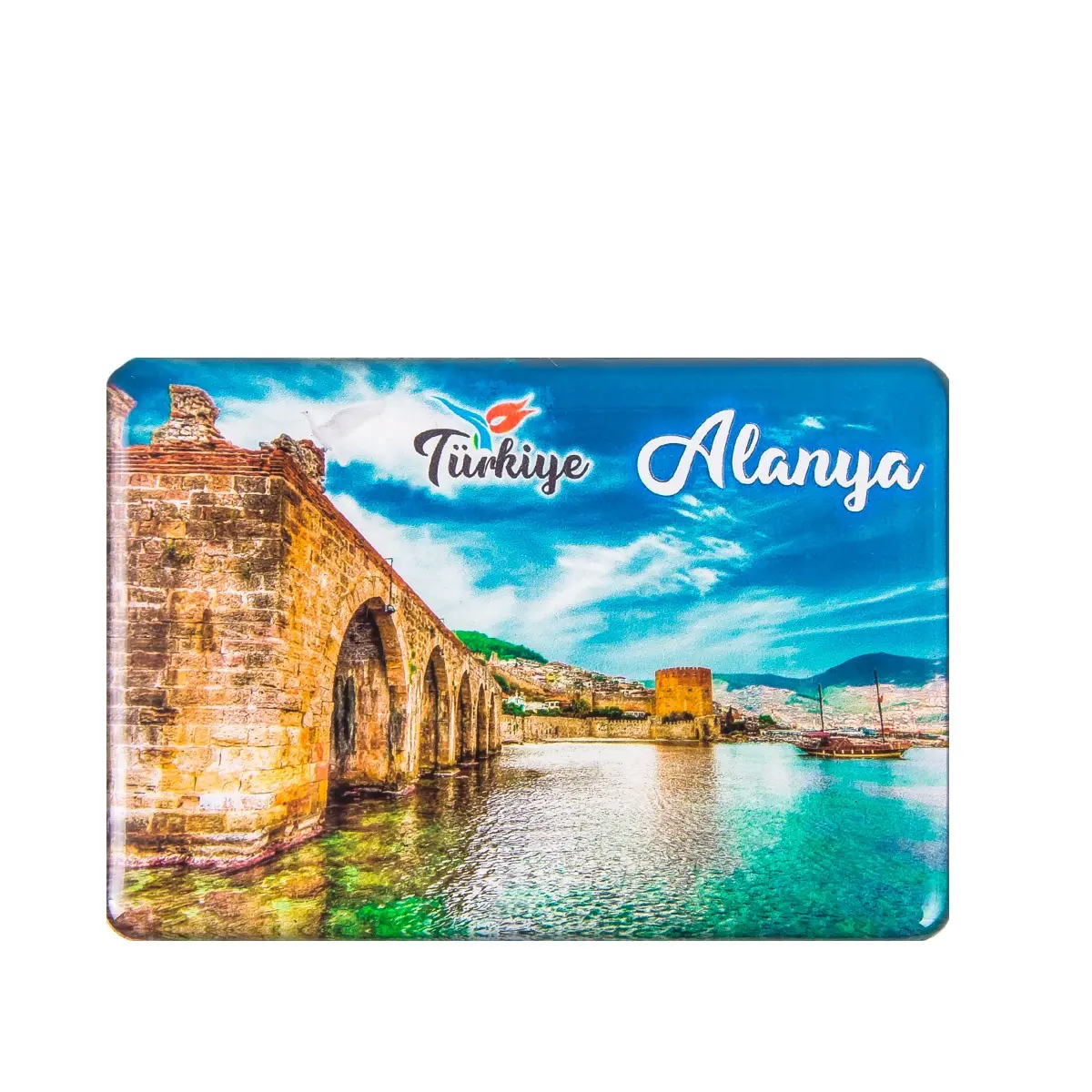 Personalizzabile Promozione-Souvenir Turistico Magnete Del Frigorifero Resina Epossidica Magnete Provenienti Dalla Turchia