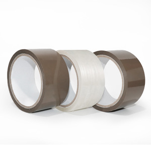 Ruban adhésif BOPP brun transparent 40 mm 50 m haute adhérence pour emballage et scellage logistique express - Product Image 1