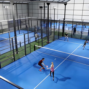 Compre Equipamiento para Pista <span class=keywords><strong>de</strong></span> Pádel a Buen Precio, Fácil <span class=keywords><strong>de</strong></span> Instalar, Color y Logotipo Personalizables - Product Image 1