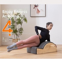 Correcteur de colonne vertébrale en bois d'érable MJD, réglable, portable et durable, pour studio de Pilates et entraînement à domicile