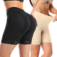 Culotte gainante rehausse-fesses avec coussinets pour les hanches, effet push-up, invisible, pour femme