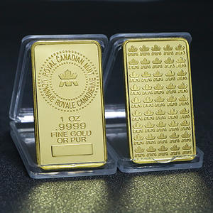 เหรียญที่ระลึกรูปทรงพิเศษ ชุบทองอัลลอยด์ สำหรับสะสมเงินตราต่างประเทศ สหรัฐอเมริกา เยอรมนี ยุโรป รูปทรงบล็อกสี่เหลี่ยม - Product Image 5