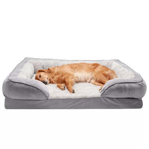 Cama ortopédica para perros Bedsure para perros medianos, sofá cama impermeable para perros, sofá cama de espuma de apoyo para mascotas con extraíble - Product Image 5