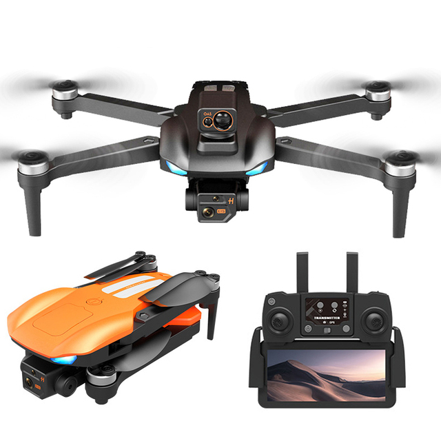 AE8 Pro Max 5G GPS Drone 8K Professional Dual HD Camera Aerial Photography Brushless Motor Foldable Quadcopter Toys Gifts