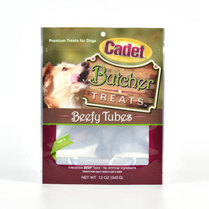 Tùy chỉnh in bao bì thực phẩm Túi giấy Kraft Ziplock đứng lên túi có khóa kéo và cửa sổ - Product Image 5