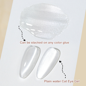 AS Ceramics Cat Esmalte de <span class=keywords><strong>uñas</strong></span> de gel magnético 15ml Blanco Agua simple Efecto de superposición de ojos de gato Brillo brillante Barniz <span class=keywords><strong>semipermanente</strong></span> - Product Image 5