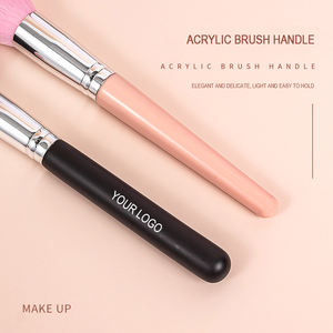 Pinceau cosmétique multifonctionnel OEM personnalisé de haute qualité à poils doux pour blush et contour, vente en gros, tête de pinceau en forme de cœur pour maquillage du visage - Product Image 3