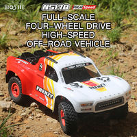 Voiture RC HOSHI N517B Frenzy à l'échelle 1/12, 4 roues motrices, moteur brushless haute vitesse 70 km/h, monster truck tout-terrain, version châssis.