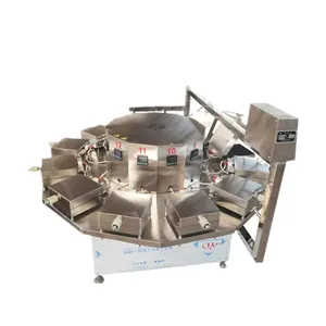 Automatic Crispy Egg Roll Cake Biscuit Waffle Cone Making Forming Machine