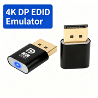 4K DP Dummy Plug Display Adapter EDID Emulator Adapter Headless Desktop Accessories Graphics Video Card