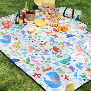 Tapis de plage pliable et imperméable pour <span class=keywords><strong>le</strong></span> <span class=keywords><strong>camping</strong></span> Couverture de pique-nique portable - Product Image 6