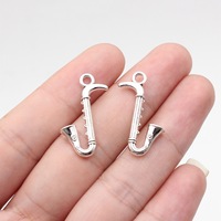 Gangan 27x17mm 1.35g Multi-color Saxophone Pendant, A <strong>Best</strong>-<strong>selling</strong> <strong>Product</strong> On <strong>AliExpress</strong> For Foreign Trade