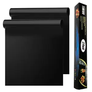 Feuilles de cuisson pour barbecue, 2 pièces, tapis en Ptfe, Grill, cuisine, revêtement de four, haute qualité - Product Image 1