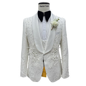 2025 мужские костюмы с бусинами и жемчугом - Product Image 5