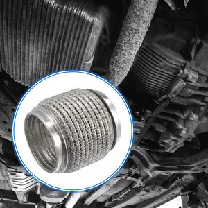 사용자 정의 SS201/304 스테인레스 스틸 체인 링크 울타리 새로운 유연한 골판지 자동차 배기 범용 유연한 파이프 - Product Image 5