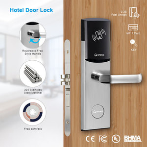 Orbita SDK API điện tử Keyless nhập thông minh chìa khóa thông minh Swipe RF M1 thẻ kỹ thuật số RFID khách sạn Hệ thống khóa cửa - Product Image 2