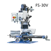 Nouvelle perceuse-fraiseuse universelle FuSai FS-30V 750W/1100W avec affichage numérique à vitesse variable 50-2500 tr/min 110V/220V