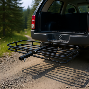 Portaequipajes Trasero de Acero para Remolque con Receptor de 2 Pulgadas para SUV, Camionetas y Automóviles Toyota - Product Image 2