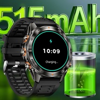 SENBONO Nuevo Reloj Inteligente KT80 para Hombre con Pantalla Grande HD de 1.46'', Batería Grande de 515 mAh, Larga Duración en Espera, para Marcar y Contestar Llamadas, Deportivo para Hombre
