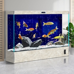 Aquarium auto-circulant pour poissons rouges 2026 avec éclairage LED, meuble intelligent sur pied pour bureau, salon et chambre à coucher - Product Image 5