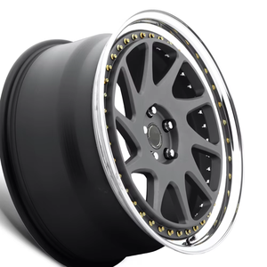 Cerchi Forgiati TJ Custom Deep Lip a 3 Pezzi per Porsche 911 964 993 997 BMW E30 M3 E36 E46 M3 G80 VW Golf GTI <span class=keywords><strong>R</strong></span> Audi RS3 RS5 A4 B8 - Product Image 6