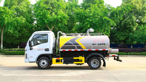 Camion d'aspiration des excréments diesel de 2 m de SAIC Yuejin, norme Euro 2, performances fiables pour diverses conditions de travail - Product Image 6