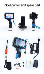 Verfalls datum Codier maschine Inkjet-Datums codierer Halbautomat ische thermische Hand-Tinten strahl drucker Batch-Code-Maschine - Product Image 4