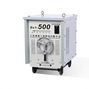 Máquina <span class=keywords><strong>de</strong></span> soldadura industrial <span class=keywords><strong>de</strong></span> arco <span class=keywords><strong>de</strong></span> CA <span class=keywords><strong>de</strong></span> estilo antiguo Shanghai General BX1-315/400/500/630, máquina <span class=keywords><strong>de</strong></span> soldadura a tope <span class=keywords><strong>de</strong></span> cobre puro - Product Image 1
