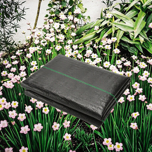 Toile <span class=keywords><strong>géotextile</strong></span> anti-mauvaises herbes en plastique <span class=keywords><strong>pour</strong></span> pelouse, en lots de pièces coupées, <span class=keywords><strong>pour</strong></span> fraises et usage agricole, Hebei - Product Image 3