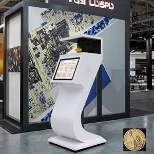 Vetrina per Proiezione Olografica in Acciaio Inox, Attrezzatura per Esposizione Ologrammi, Vendita Diretta dalla Fabbrica - Product Image 1