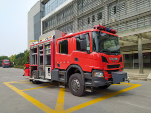 Cho <span class=keywords><strong>Scania</strong></span> cứu hộ xe cứu hỏa điều kiện mới DIESEL nhiên liệu tự động 4x4 Xe tải - Product Image 3