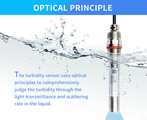 Capteur de turbidité intelligent en ligne Rika RK500-07 0-10/100NTU pour la mesure de l'eau potable et des eaux usées dans les stations d'épuration - Product Image 6