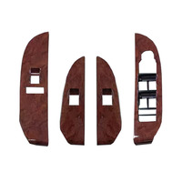 Pour GMC Yukon, pour Chevy Tahoe Silverado, cadre radio et porte-gobelets de console centrale en grain de bois