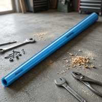 Nouveau Tuyau Pneumatique Anti-Fissuration en PU Bleu Original PUN-H-12x2-BL 12mm DE pour Systèmes de Contrôle Robotique Industrielle PLC