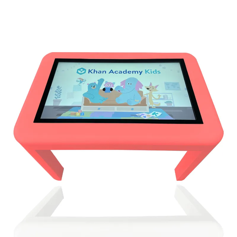 POLING OEM/ODM 32 pulgadas inteligente interactivo niños reproductor de juegos quiosco LCD Mesa multitáctil