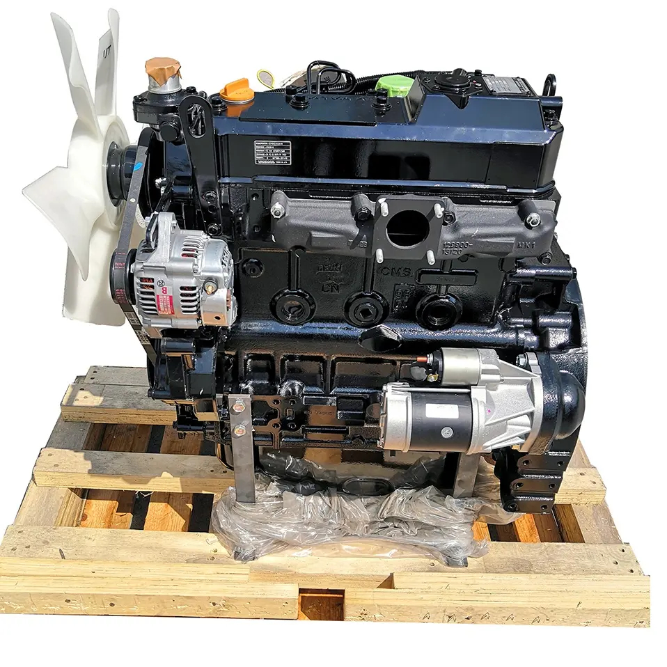 Động Cơ Diesel 4 Xi Lanh Mới 4TNV98-XBV 4TNV98T Lắp Ráp Động Cơ Cho Máy Xúc Mini Yanmar
