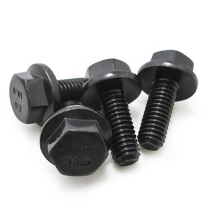 Độ bền kéo cao 10.9 cấp thép không gỉ mặt bích bu lông với Hex đầ<span class=keywords><strong>u</strong></span> đen Hex vít bu lông - Product Image 2