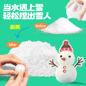 Kit de escena de nieve instantánea Call Play 2 en 1, juguete científico para niños mayores de 6 años, funcionamiento manual, sin batería, diseño de dibujos animados CP115 - Product Image 5