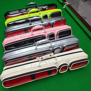 Étui pour queue de billard en cuir véritable LIZARD Official Rainbow Series, sac élégant pour queue de billard à 7 trous 3B4S pour queues de billard à tête large pour le jeu de 9 boules - Product Image 6