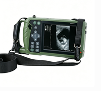 Appareil d'échographie vétérinaire EURVET 5,6 pouces HD portable, batterie 6h, mode hiver, robuste pour porcs et bovins