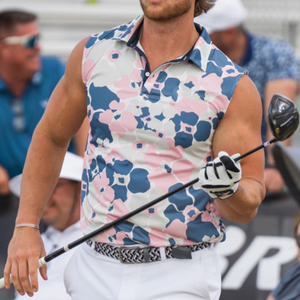 Camiseta de Golf Transpirable de Punto con Logotipo Personalizado 2025, Camiseta Deportiva Elástica de Verano con Estampado Divertido para Hombre, de Manga Corta - Product Image 1