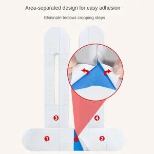 Bande de kinésiologie prédécoupée RS pour le genou – Bande athlétique <span class=keywords><strong>Ktape</strong></span> pour soutien et stabilité – Bande musculaire sportive pour la course à pied – <span class=keywords><strong>Ktape</strong></span> - Product Image 4