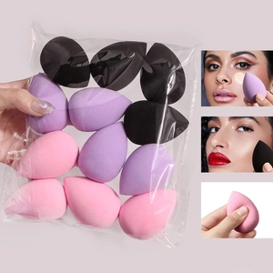 Éponge de maquillage portable, œuf de beauté multi-formes, applicateur doux sec et humide pour poudre et fond de teint - Product Image 6