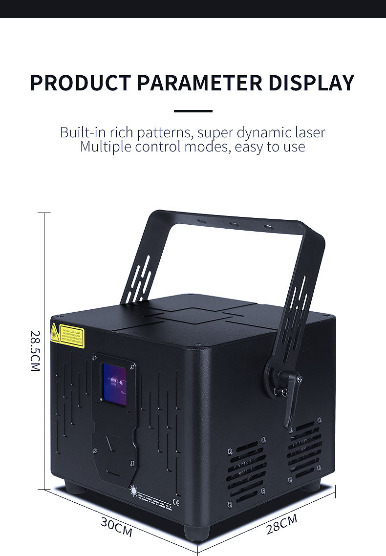 SHTX Professional 10 Watt Laser Light Wedding 8W RGB