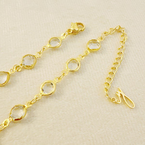 สร้อยคอประดับอัญมณีระยิบระยับ - Product Image 4