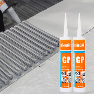 Mastic <span class=keywords><strong>silicone</strong></span> <span class=keywords><strong>acétique</strong></span> transparent GP 2026 OEM à usage général pour salle de bain - Product Image 4