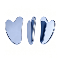 Outil Gua Sha Premium en Térahertz, Planche de Massage Énergétique Naturelle, Thérapie de Grattage Facial et Corporel, Outil de Beauté, OEM, Marque Privée